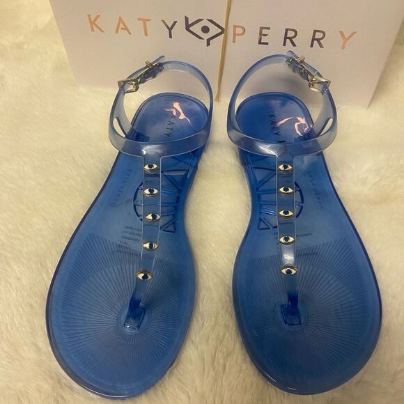 Katy Perry Collections Blue Sandals - Picture 1 of 4